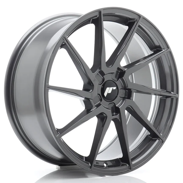 JR Wheels JR36 18x8 ET20-45 5H BLANK Hyper Gray